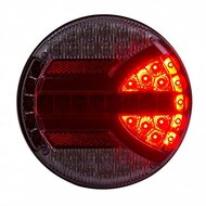 Horpol LED Rear Lamp Round NAVIA 140mm LZD 2341