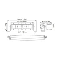 Hella Black Magic Double Curved LED Lightbar 40" 102CM | 1GJ 358 197-621