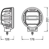 Osram LED Verstraler Round MX180-CB