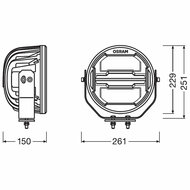 Osram LED Verstraler Round MX260-CB