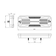 Dasteri DSL-7000 5-Lichtfuncties LED Achterlicht Rechts