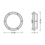 Osram Ledriving Dop Set LEDCAP12
