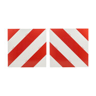 Set Width Signs Aluminum 423x423 mm | Left + Right