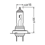Neolux H7 Halogeen Lamp Geel 12V 55W PX26d 2 Stuks