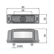 Kenteken verlichting LSP1