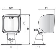 HK1 Fog Lamps with U-bracket