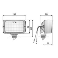 Work Lamp Halogen H3