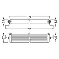 Osram LED Lightbar Combi VX750-CB SR SM 78cm