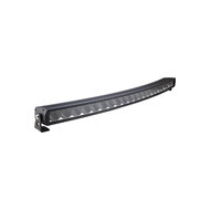 Boreman LED Lightbar Curved + Stadslicht Wit of Oranje 44"