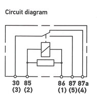 12 Volt Change-Over Contact Relay 30A