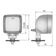 Wesem Werklamp Halogeen H3 Incl 12V H3 Lamp