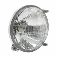 Headlight Massey Ferguson H4 Ø138mm 3-Bolt Mounting
