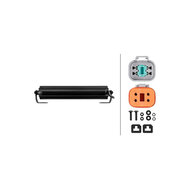 Hella LED Lightbar 12" Oranje/Wit Stadslicht + Flitser | 1FE 357 666-011