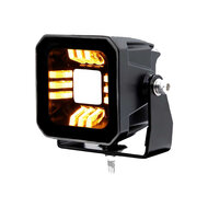 Boreman POD 2,8" LED Breedstraler Met Rood + Oranje Positielicht