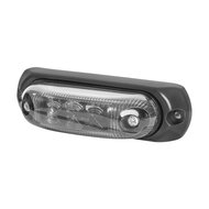 Horpol LED Type Marker Light Red oval LD-379 Dark-Look