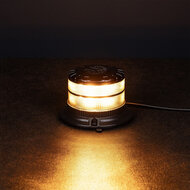 X-Spider LED Rotating Light Dark Look | Magnet | Orange