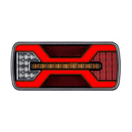 X-Spider LED Tail Light |+ Reversing Light | License Plate Light | 5P Bayonet | Left
