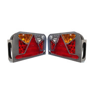 Set RVS Achterlicht Beschermers Voor Fristom FT-170