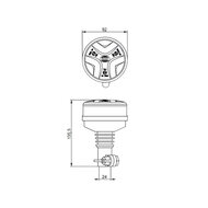 Dasteri 2x LED Flasher + 2x LED Rotating Beacon Action Set