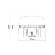 LED Zwaailamp Met Accu | 54W | Magnetisch