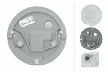 Hella position light clear Ø80 mm | 2PF 001 259-631