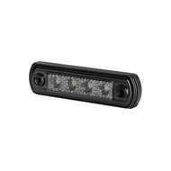 Horpol LED Markeringslamp Rood Platte Montage LD-677 Dark-Look