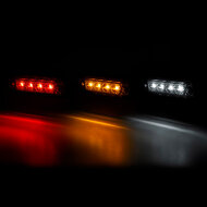Horpol LED Markeringslamp Rood Platte Montage LD-677 Dark-Look
