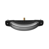 LED Warning Light Orange 12-24V | 180 Degrees | 16-LED