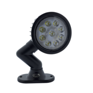 45W Adjustable LED Work Light With Arm Round | 6750LM