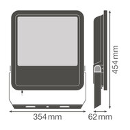 Ledvance 20000 LM LED Flood Light 230V Black 6500K Cool White