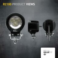 Hella ValueFit R2100 2.0 LED Flood Light 12-24 V + White/Amber Position
