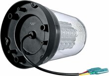 Hella VF700 LED Beacon Orange 12-24 V | Clear Lens