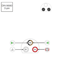 3-Pin Socket Plastic