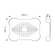 Hella Protective Cover for 9'' Blade Spotlights