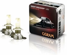 Osram Night Breaker LED Vintage H4 + R2 ECE-approved Set | +330%