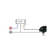 Aluminium Handlebar Switch Black