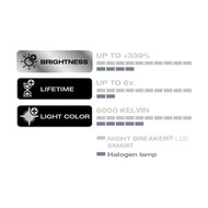 Osram Night Breaker LED Speed H7 + Osram 100 YEARS CAR MINI