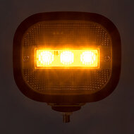 Horpol LED Work Lamp Square + Flash | 12-24V