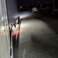 LED Manoeuvring Lamp CRP1 Rectangle 2200LM + Cable