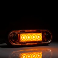 Fristom LED Marker Lamp Orange Sidebar FT-073