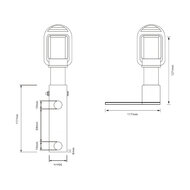 DIN Mounting Bracket Foldable