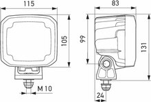 Hella UltraBeam S LED Work Light 4400 LM 12-24V | 1GA 995 706-011