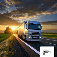 Hella VF700 LED Zwaailamp Oranje 12-24V