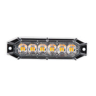 LED Warning Light Orange 12-24V | 12 LED