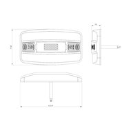 Dasteri LED Side Direction Indicator Lamp DSL-237.05