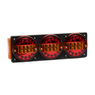 Dasteri LED Rear Light | 3x Hamburger | Links