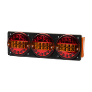 Dasteri LED Rear Light | 3x Hamburger | Right