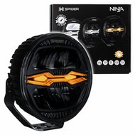 X-Spider Ninja LED Spotlight Round | DRL + LED Flasher
