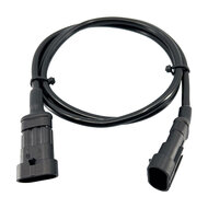 3-pin Extension Cable AMP-Superseal Male-Male
