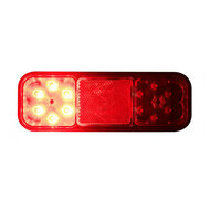 Set of LED Tail Lights 2 Meter Cable Left + Right